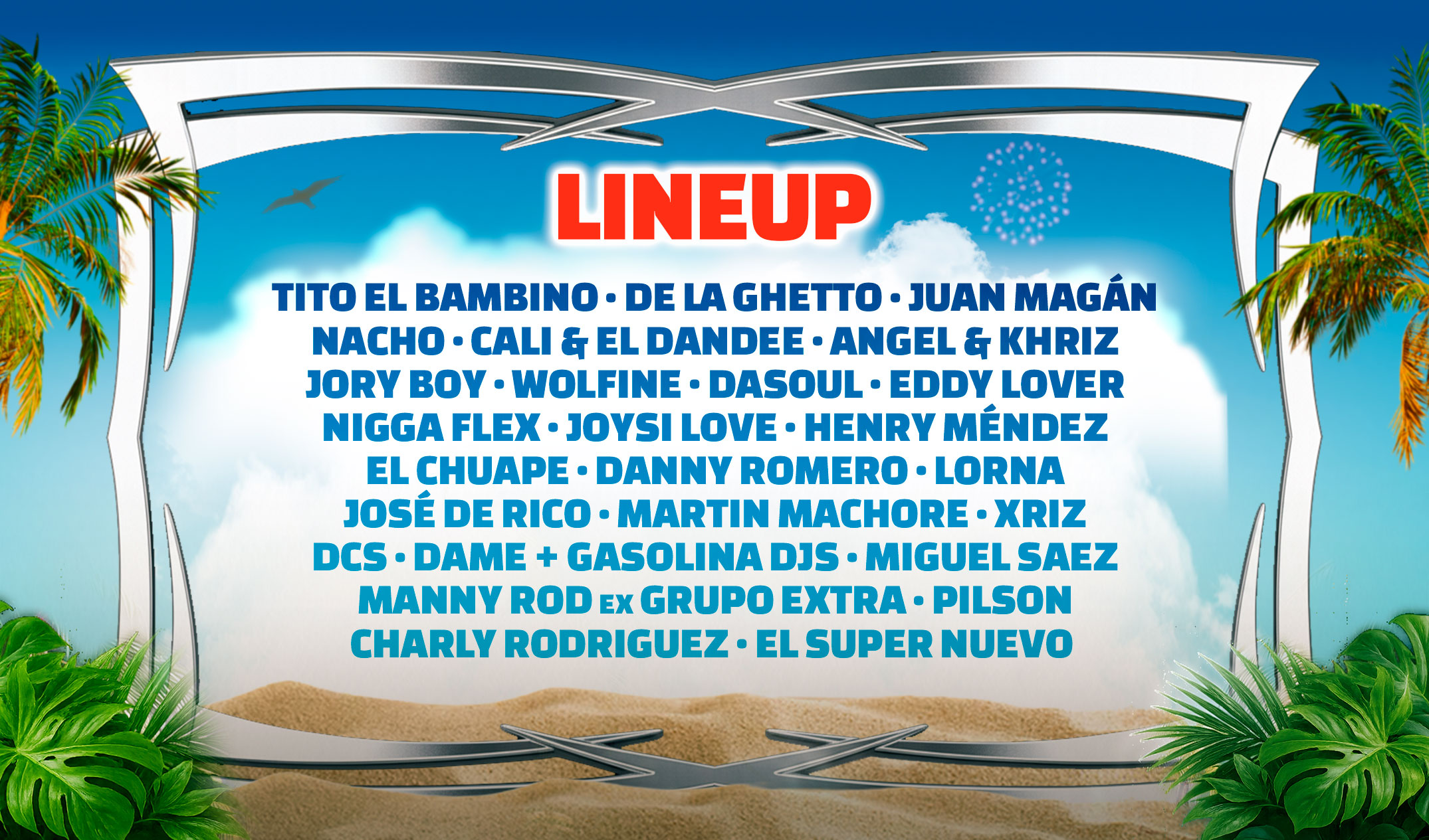 Cartel oficial I Love Reggaeton Madrid 2026